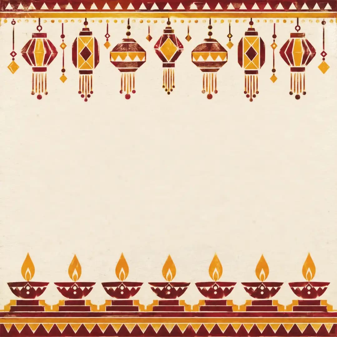 Business Diwali poster, post size
