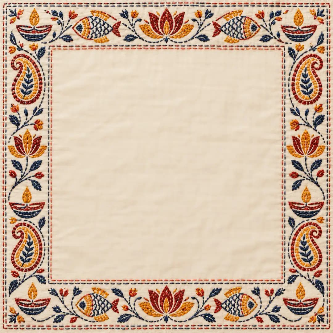 Kantha Diwali, post size