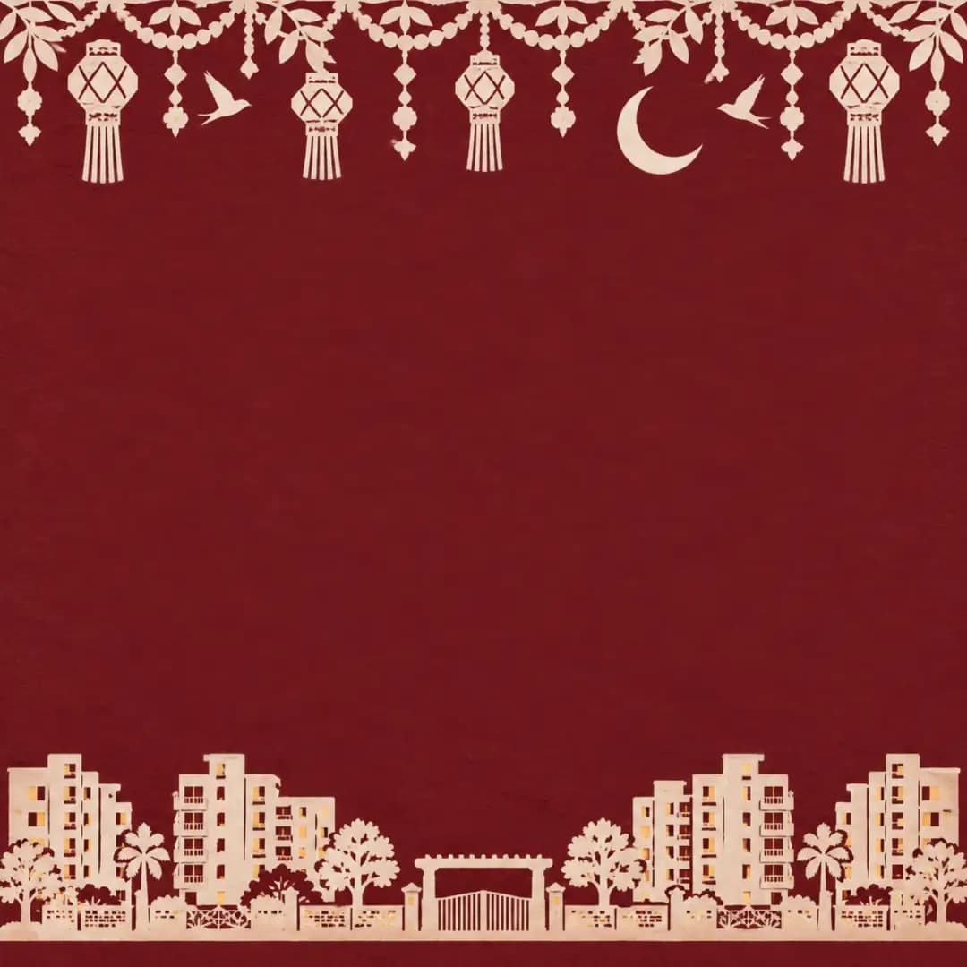Sanjhi society Diwali, post size